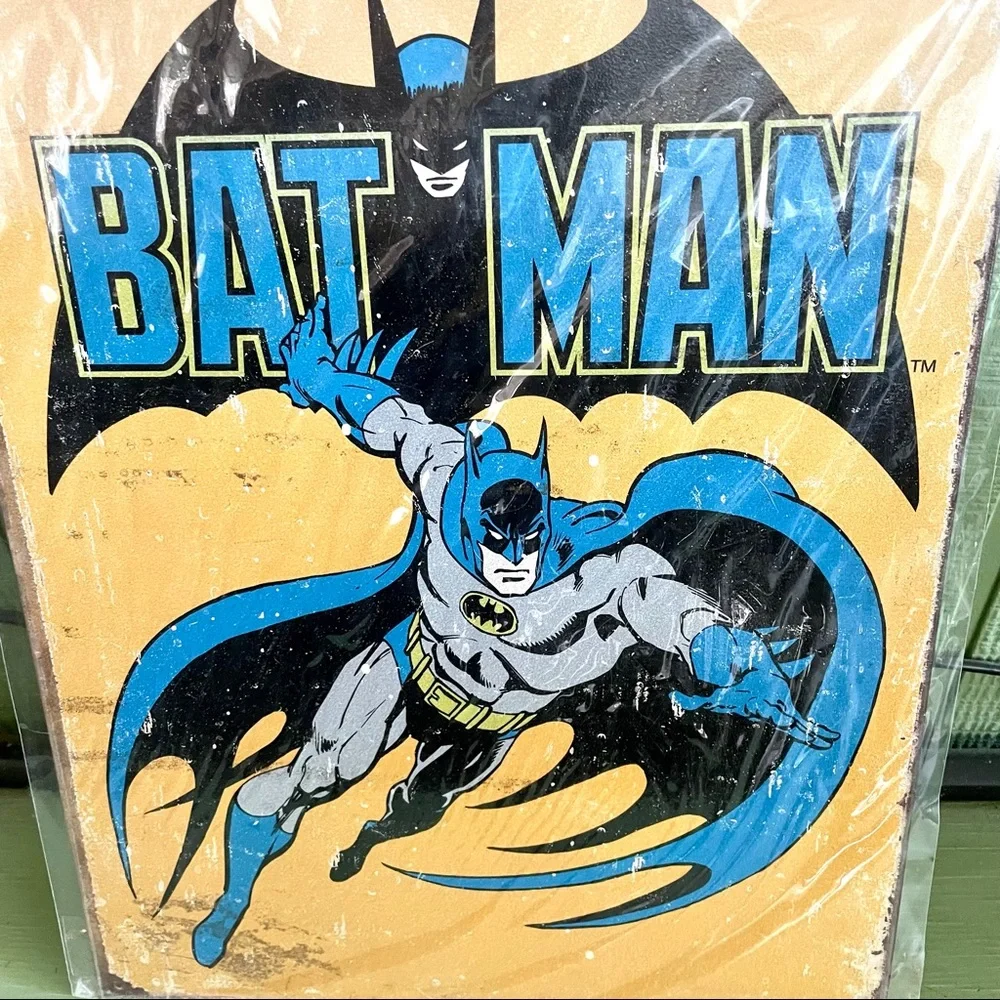 NEW Batman Metal Sign